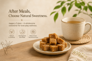 after meals jaggery cubes
