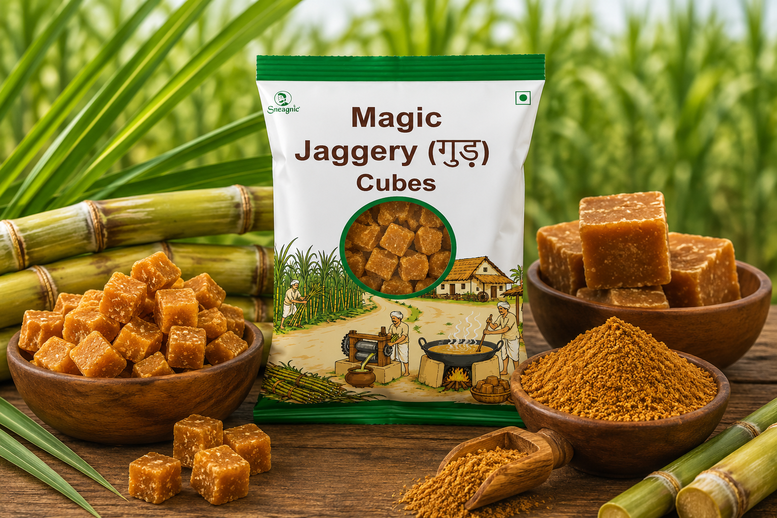 Cost of jaggery influenced by quality and production process